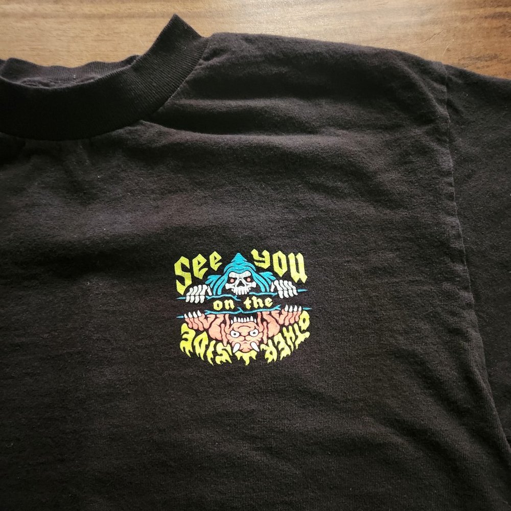 Lurking Class by Sketchy Tank x Tallboy Other Side Black T-Shirt